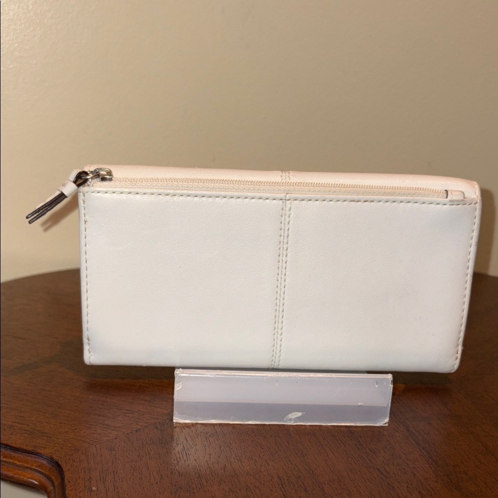 Coach Vintage Ashley white/ cream Leather long wallet  trifold   clutch
Brown In - Picture 7 of 13